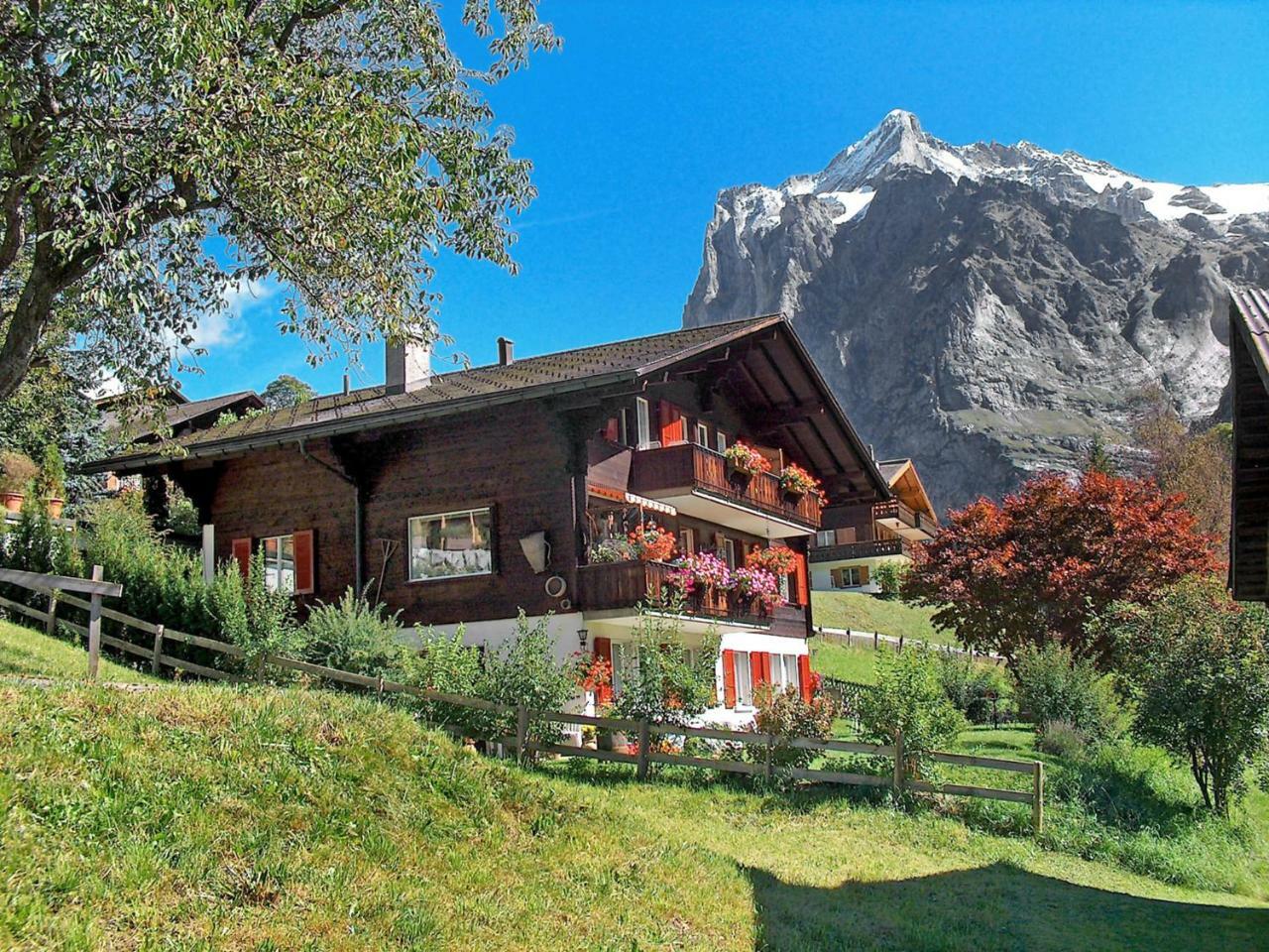 Apartment Chalet Baergsunna-3 By Interhome Grindelwald Exterior photo
